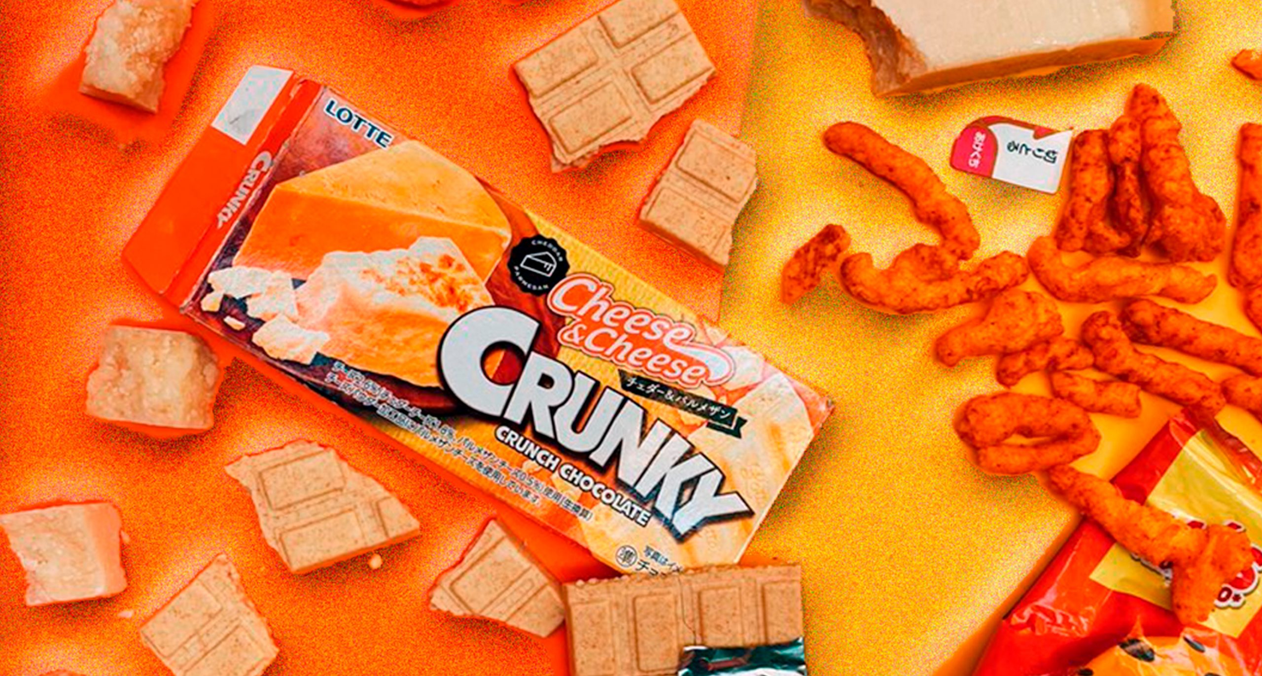 This Cheese Flavored White Chocolate Tastes Just Like Cheetos